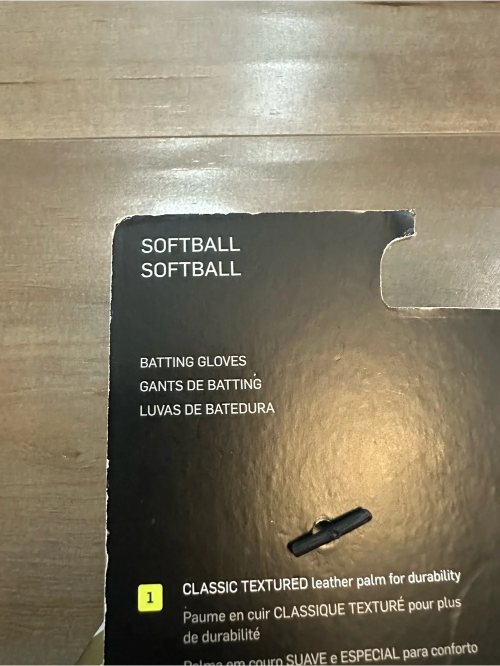 Nike Hyperdiamond Pro Batting Gloves - White & Gold
